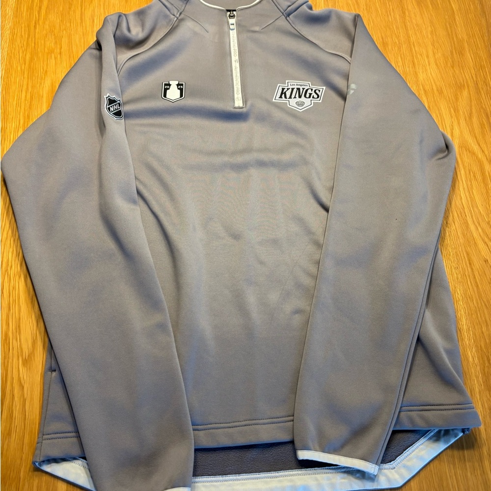 Fanatics Authentic Pro Gray Pullover - image 2